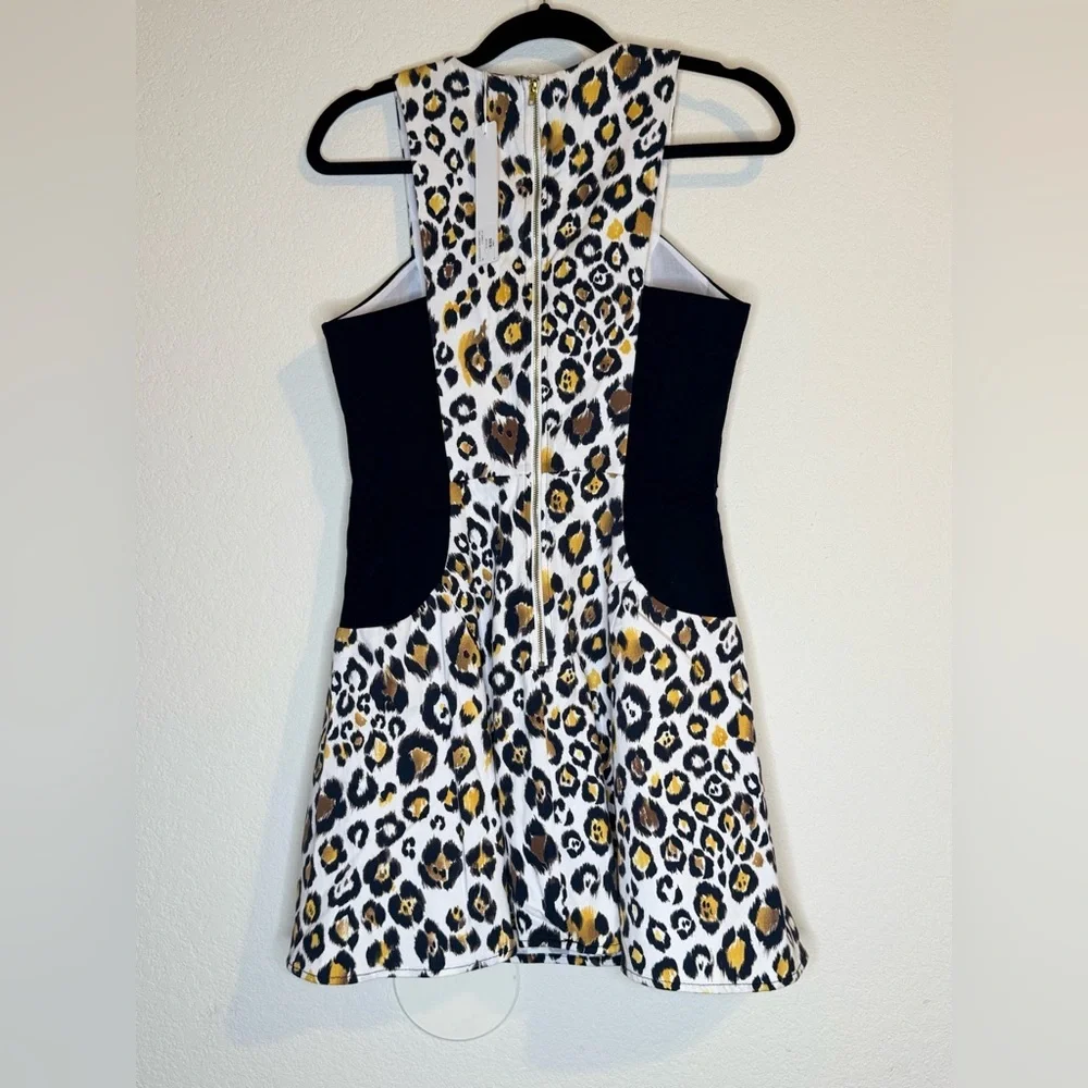 Line + Dot Animal Print Dress Women’s Medium NWT - Picture 6 of 10